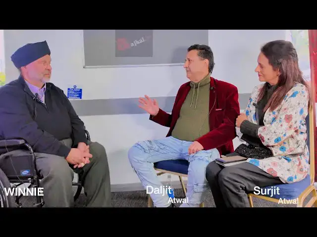 Video thumbnail for DALJIT ATWAL aka CHACHA DHOLI & SURJIT ATWAL | Winnie | Aajkal.TV