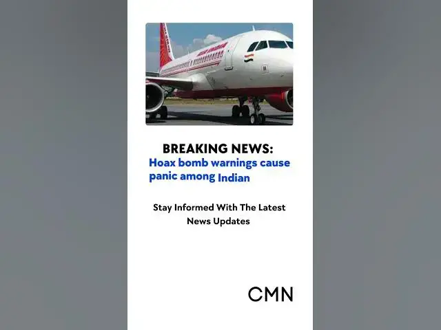 'Video thumbnail for India Faces Surge in Phony Bomb Threats, Disrupting Over 10 Flights in 48 Hours'