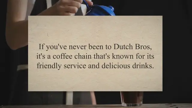 Video thumbnail for Surprising Menu Item at Dutch Bros: Food Options Now Available