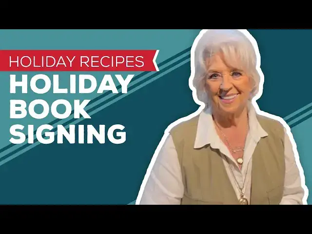 Video thumbnail for Holiday Cooking & Baking Recipes: Holiday Book Signing at Ann’s Garden Shop