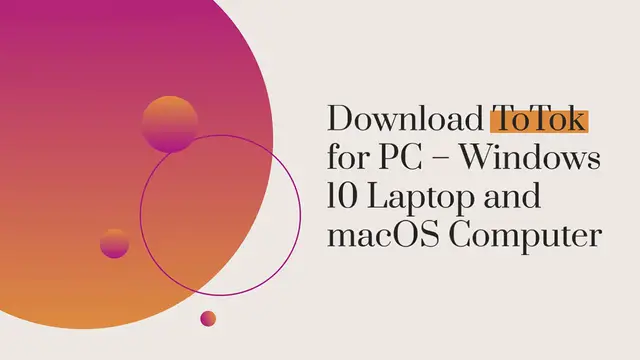 Video thumbnail for Download ToTok for PC – Windows 10 Laptop and macOS Computer