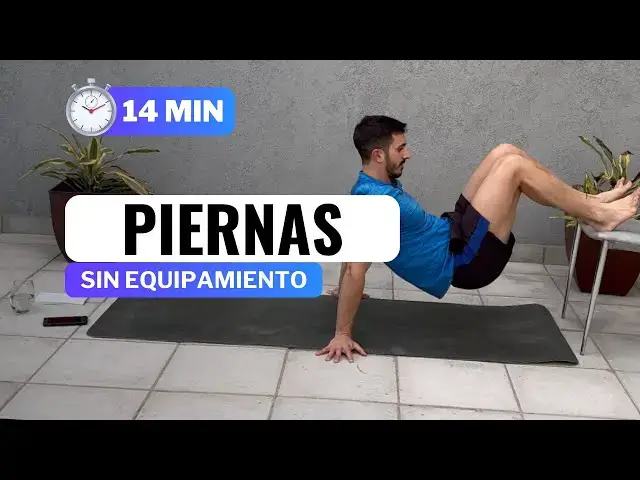 'Video thumbnail for 14 MIN RUTINA DE CALISTENIA PARA PIERNAS | En Casa Sin Equipamiento'