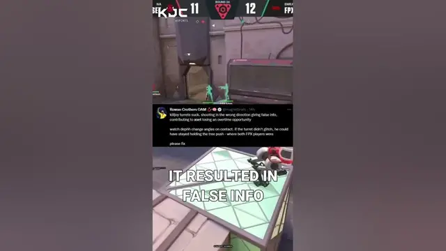 'Video thumbnail for XSET vs FNC Killjoy Turret Bug? #esports #valorant #valorantclips #vct #esportsnews #gaming'