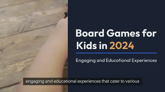 Video thumbnail for Best Board Games For Kids