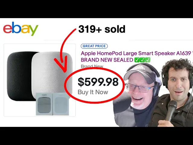 'Video thumbnail for Resale value of original HomePod is SKYROCKETING'