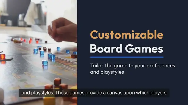 'Video thumbnail for Customizable Board Games'