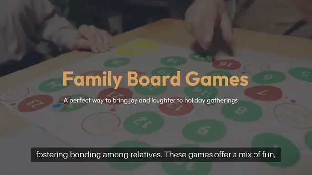 'Video thumbnail for Family Board Games For Holidays'