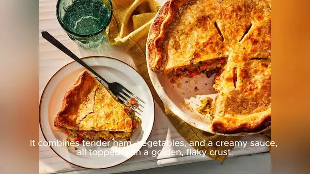 Video thumbnail for ham pot pie recipe