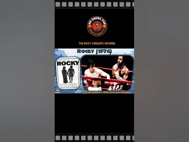 Video thumbnail for Rocky (1976) : The Rocky Film Franchise