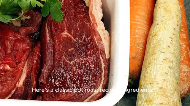 Video thumbnail for pot roast recipe
