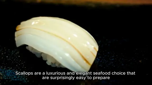 Video thumbnail for scallops recipe