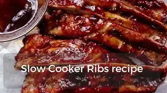 Video thumbnail for Slow Cooker Ribs recipe