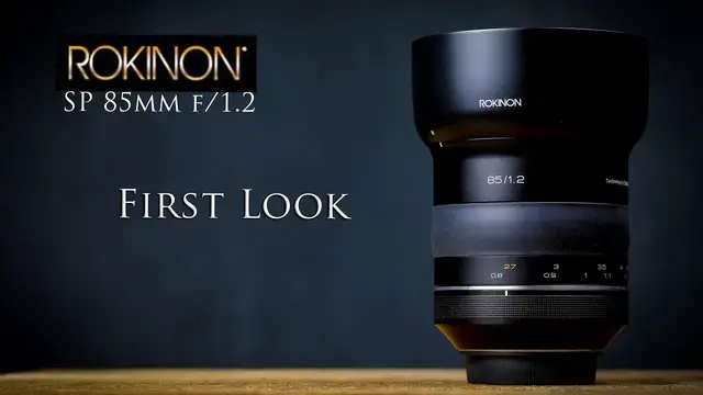 Video thumbnail for Rokinon (Samyang) SP 85mm f/1.2 |  First Look