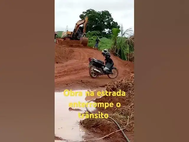 Video thumbnail for Obras nas estradas de St tereza #nature #vlogger