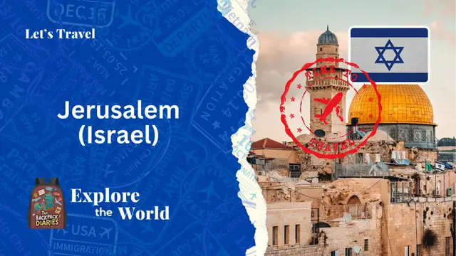 Video thumbnail for Let's travel to Jerusalem (Israel) | The Backpack Diaries