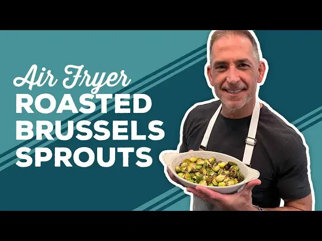Video thumbnail for Love & Best Dishes: Air Fryer Roasted Brussels Sprouts with Lemon Zest Recipe | Air Fryer Week