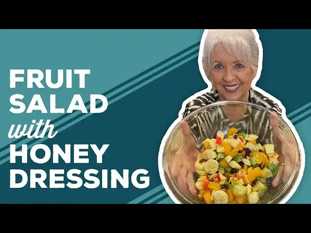 Video thumbnail for Love & Best Dishes: Fruit Salad with Honey Dressing Recipe