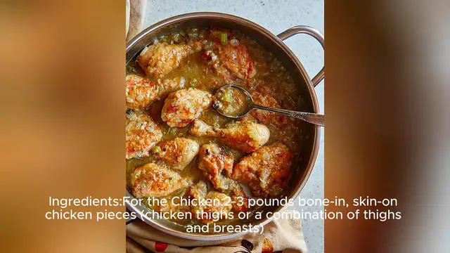 Video thumbnail for smothered chicken recipe