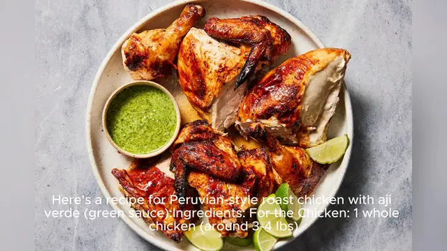 Video thumbnail for peruvian chicken recipe