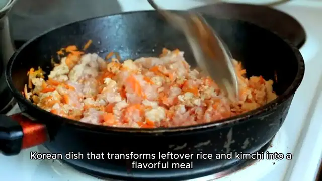 'Video thumbnail for Kimchi Fried Rice'