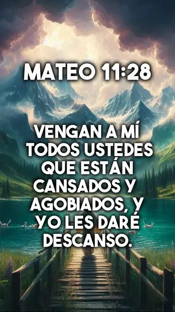 Video thumbnail for Encuentra paz y esperanza en este versículo de la Biblia. 🙏 #InspiraciónBíblica #FeCristiana