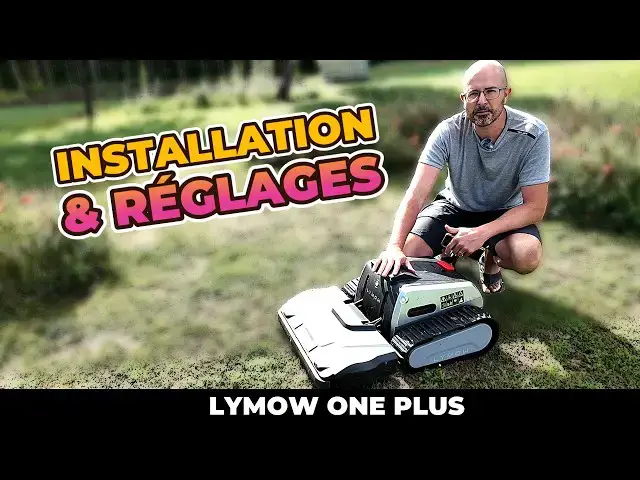 Video thumbnail for Lymow One plus | Guide d'installation du robot tondeuse tout terrain