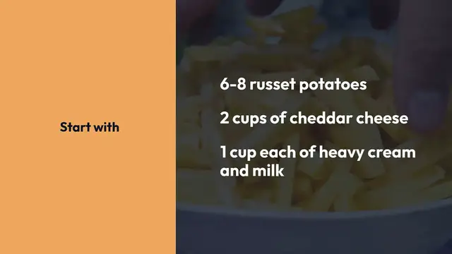 Video thumbnail for Cheesy Scalloped Potatoes – A Comforting, Creamy Delight