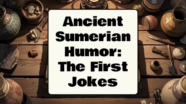 Video thumbnail for Ancient Sumerian Humor: The First Jokes