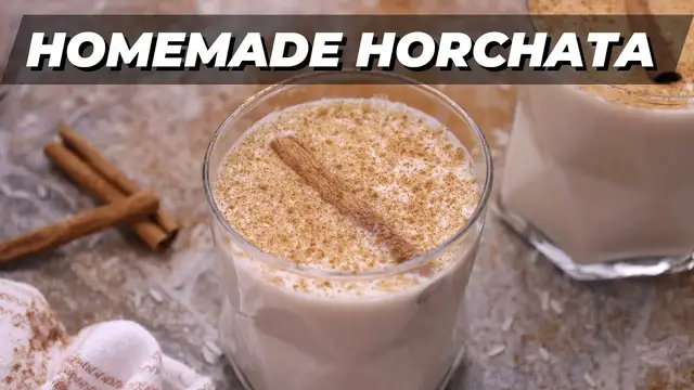 Video thumbnail for Homemade Horchata (Beginner Friendly)