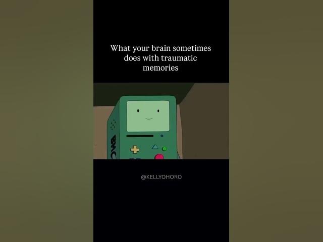 Video thumbnail for What your brain sometimes does with traumatic memories?