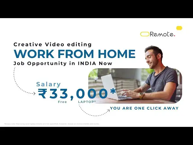 Video thumbnail for Best Remote Video Editing Creative jobs in India now! Work from home