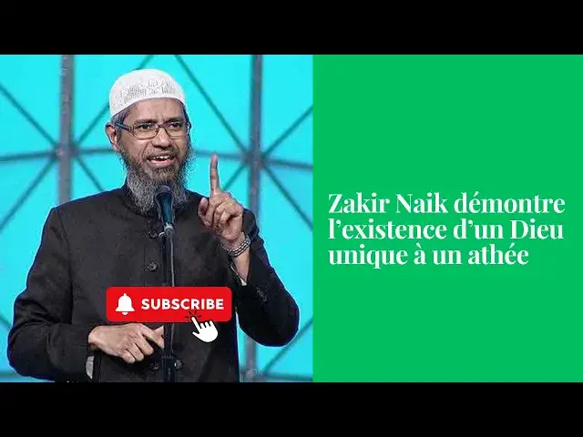 'Video thumbnail for Zakir Naik PROUVE à un ATHÉE que le coran est la parole de DIEU ! (en français)'