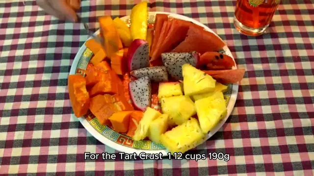 Video thumbnail for fruit tart recipe