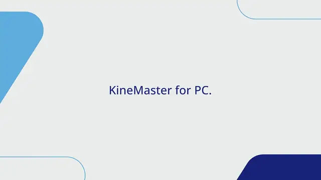 'Video thumbnail for KineMaster for PC – Windows 10 & Mac OS'