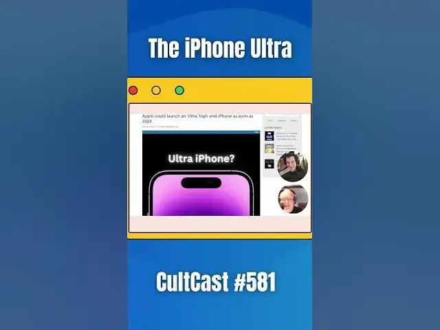 'Video thumbnail for Apple's New iPhone Ultra'
