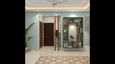 'Video thumbnail for Modern Living Room Wall Shelves Design Ideas '
