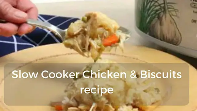 Video thumbnail for Slow Cooker Chicken & Biscuits recipe