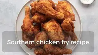 Video thumbnail for Southern chicken fry recipe
