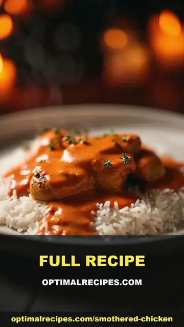 Video thumbnail for Smothered Chicken & Rice?! 😳 11 ingredients, ONE skillet, dinner ready in 30 minutes! 🔥