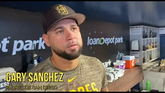 Video thumbnail for Gary Sanchez y sus primeras declaraciones con los Padres de San Diego