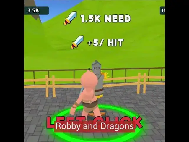 Video thumbnail for Battle of Knights: Robby and Dragons #browsergame #swordgames #dragongames #clickergames