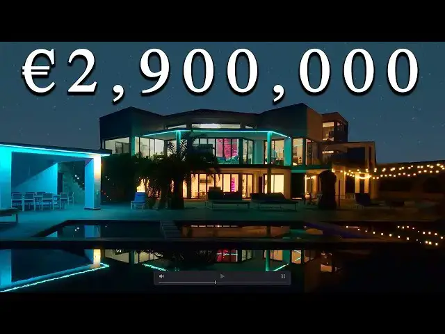 Video thumbnail for Inside a €2,900,000 ESTATE with CRAZY Backyard in the East of Spain JAVEA Darcy Maxim