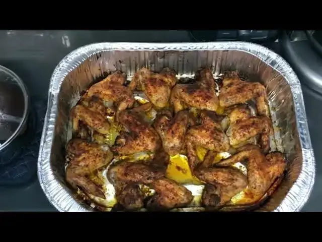 'Video thumbnail for Easy Oven Baked BBQ Chicken Wings   Baked Chicken'