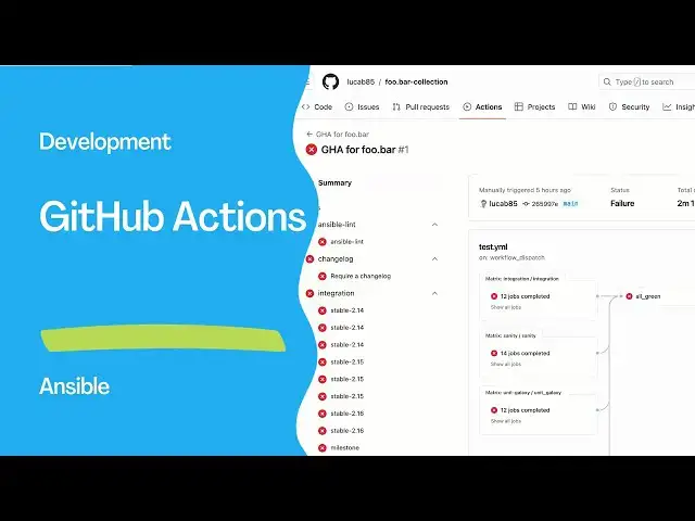 Video thumbnail for Automating Collection Testing in GitHub