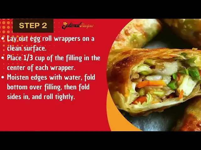 Video thumbnail for Veggie Egg Roll Recipe – Easy Appetizer Ideas