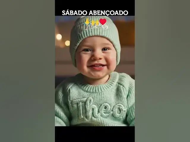 Video thumbnail for Um Sábado abençoado pra vcs 🥰 #ias #kids
