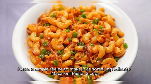 Video thumbnail for Chicken Macaroni Recipe