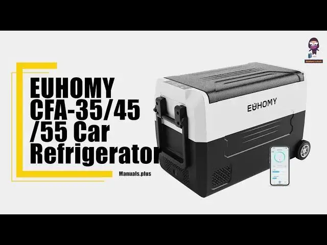 'Video thumbnail for Setup: EUHOMY CFA-35 Car Refrigerator User Manual Guide'