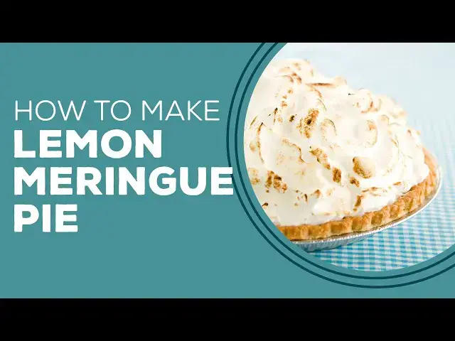 Video thumbnail for Blast from the Past: Lemon Meringue Pie Recipe | Lemon Dessert Recipes