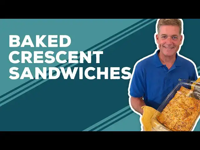 Video thumbnail for Love & Best Dishes: Baked Crescent Sandwiches Recipe | Game Day Food Ideas